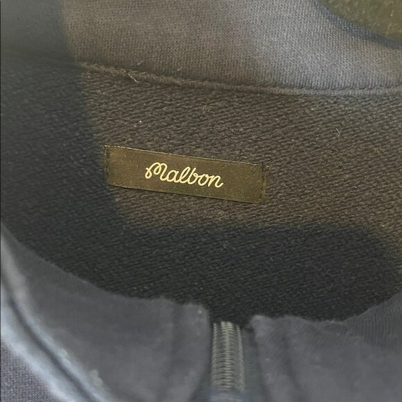 MALBON GOLF 1/4 ZII FUNNEL NECK SWEATSHIRT xl - Picture 3 of 6